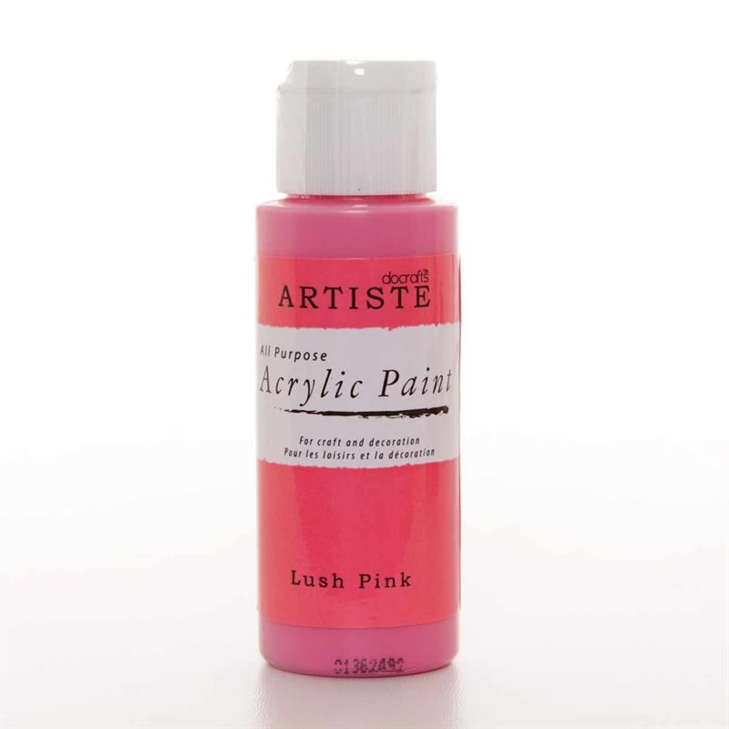 Artiste Acrylic Paint Lush Pink